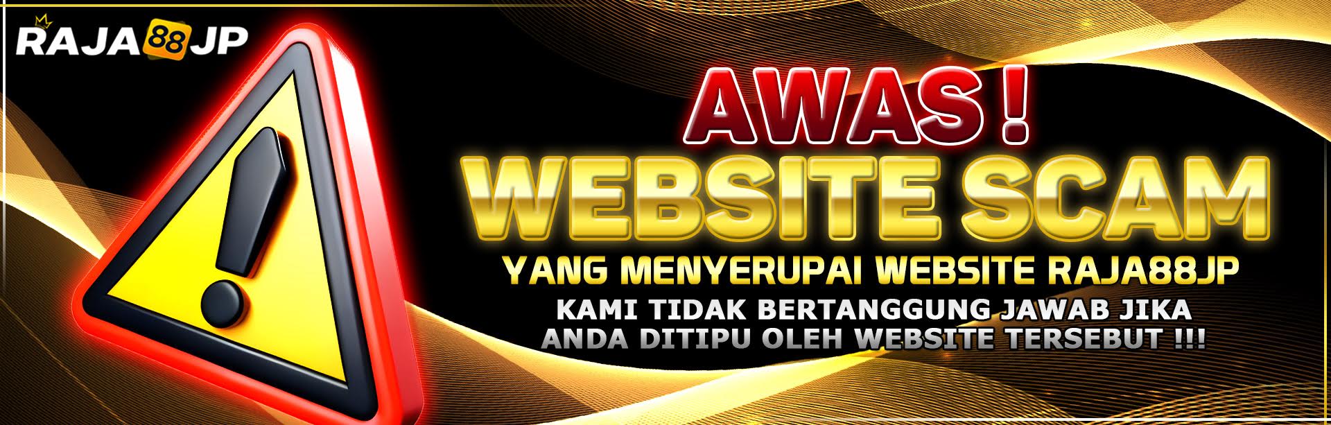 WASPADA WEBSITE SCAM