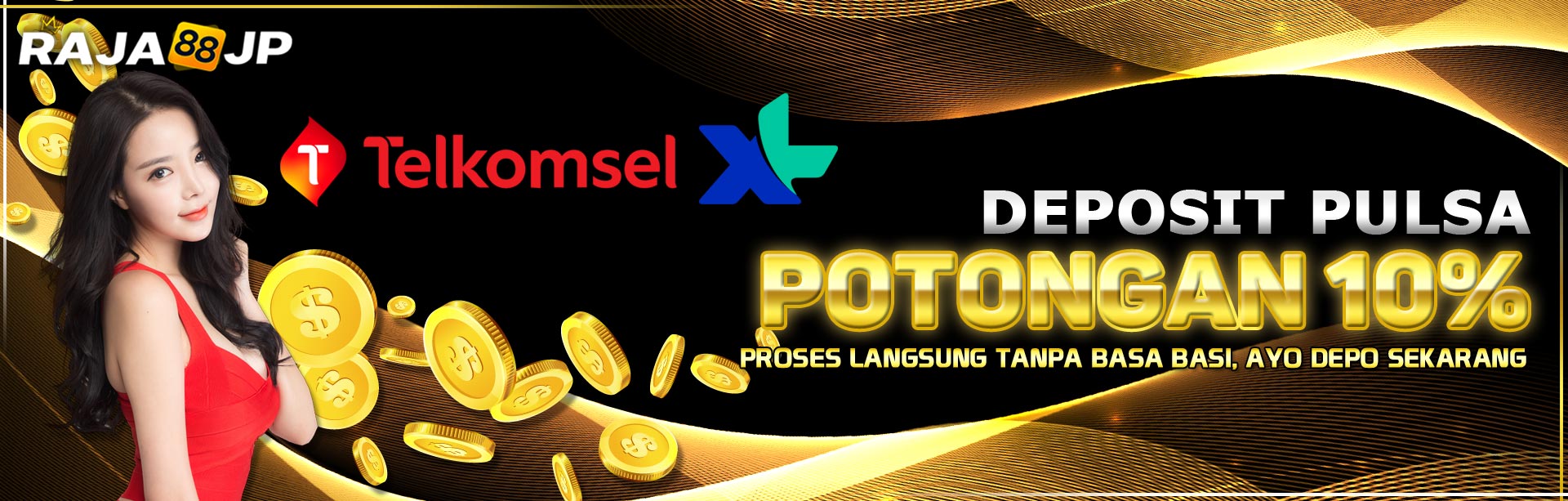 DEPOSIT PULSA POTONGAN 10%